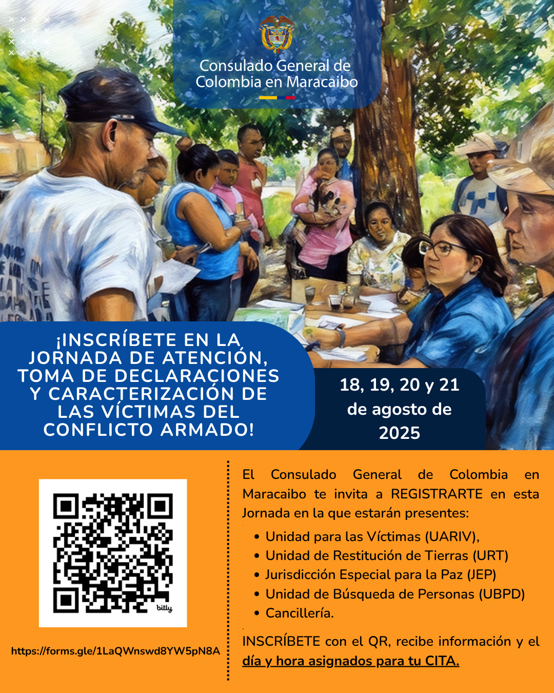 JORNADA DE ATENCION A VÍCTIMAS EN AGOSTO