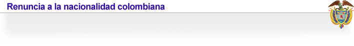 "Renuncia"
