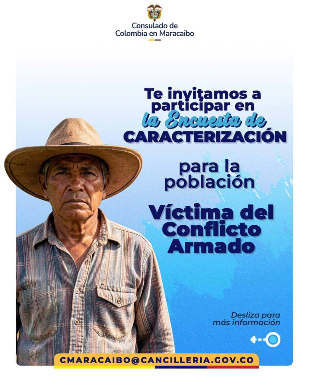 El consulado general de Colombia en Maracaibo impulsa ejercicio de caracterización para fortalecer la atención a la población víctima