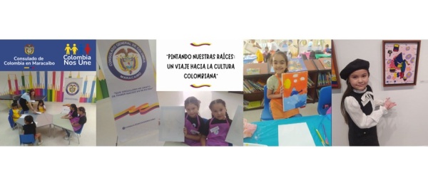 El Consulado de Colombia en Maracaibo inauguró la exposición de arte comunitario “Pintando nuestras raíces: Un viaje hacia la cultura colombiana”