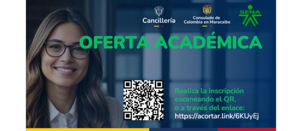 Imagen con la información de la oferta Académica para las Víctimas del Conflicto Armado Colombiano en el Exterior