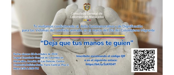 Acto Conmemorativo y de Dignificación del Día Nacional del Colombiano Migrante en Maracaibo