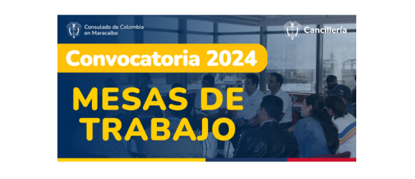 Convocatoria para la conformación de las Mesas de Trabajo 2024