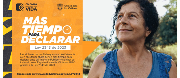 Conoce sobre la Ley 2343 del 29 de diciembre de 2023 que modificó la Ley de Víctimas y Restitución de Tierras (Ley 1448 de 2011)